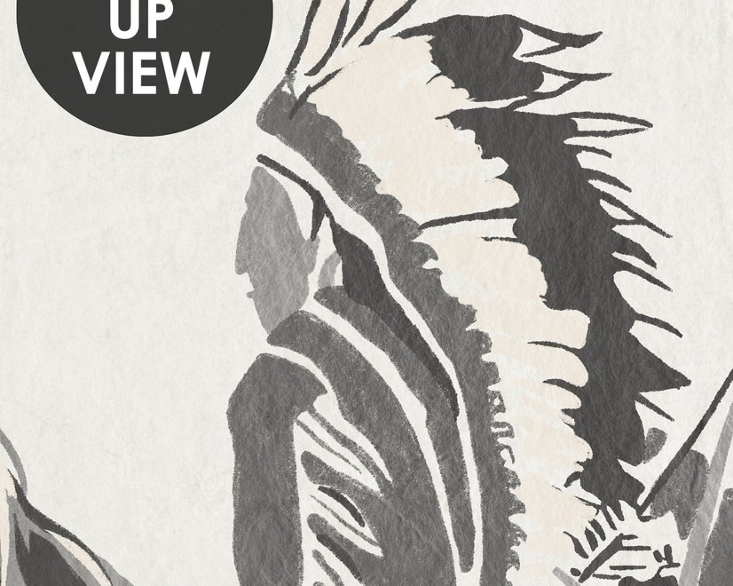 Retro Western Cowboys Wallpaper Mural