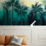 Tropical Palm Forest Wallpaper Mural