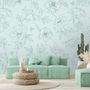 Poppy Drawing Floral Wallpaper Mural