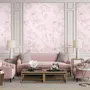 Poppy Drawing Floral Wallpaper Mural