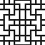 Modern Geometric Maze Wallpaper - STYLE 2