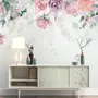 Vintage Peony Flowers Wallpaper Mural