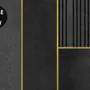 Modern Grunge Tiles Wallpaper Mural