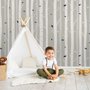 White Tree Branches Wallpaper Mural