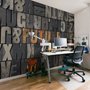 Future Typography Wallpaper Mural
