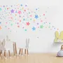 Colorful Watercolor Little Stars Wall Decal Sticker