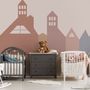Colorful House Wallpaper Mural