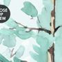 Pine Tree Painting Wallpaper Mural