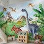 Kids Prehistoric Dinosaur Wallpaper Mural