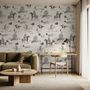 Retro Western Cowboys Wallpaper Mural