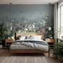 Soft Blooming Floral Meadow  Kids Wallpaper