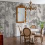 Monochrome Tree Forest Silhouette Wallpaper Mural