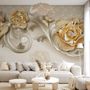 Luxury Ornament Floral Wallpaper Mural