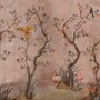 Watercolor Chinoiserie Fruit Trees Wallpaper Mural