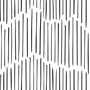 Black and White Minimalist Chevron Lines Wallpaper Mural