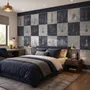 Monochrome Medieval Chessboard Historical Wallpaper Mural
