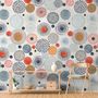 Abstract Colorful Circle Wallpaper Mural