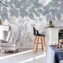 Nordic Tree Branch Leaves Wallpaper Mural