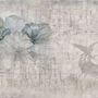 Nostalgic Lotus Flowers Wallpaper Mural