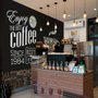 Coffee Mocha Typography Wallpaper Mural