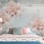 Elegant Rose Floral Wallpaper Mural