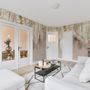 Neutral Tropical Palm Leaf Wallpaper Mural