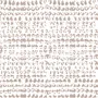 Bohemian Abstract Shibori Art Wallpaper Mural