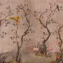 Watercolor Chinoiserie Fruit Trees Wallpaper Mural