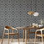 Modern Geometric Maze Wallpaper - STYLE 1