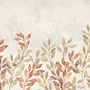 Papier peint panoramique feuilles d'automne vintage