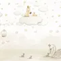 Rabbits on the Clouds and Empty Cages Wallpaper Mural