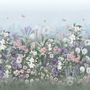 Soft Blooming Floral Meadow  Kids Wallpaper