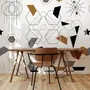 Geometric Shapes Wallpaper Mural