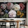 Papier peint bouquet de fleurs victoriennes néerlandaises