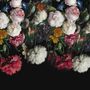 Papier peint bouquet floral style hollandais
