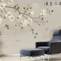 Vintage Plum Blossom Floral Wallpaper Mural