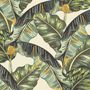 Vintage Banana Leaf Pattern Wallpaper Mural