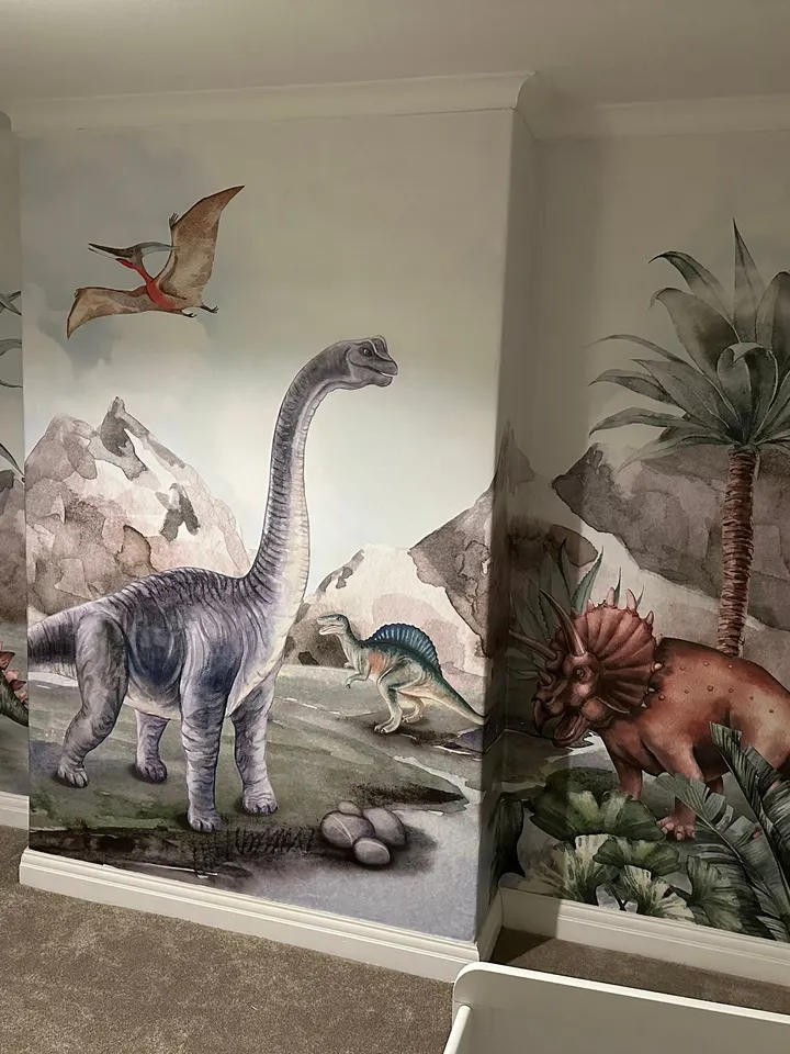 Kinder Fototapete Dinosaurier Jurassic World