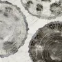 Watercolor Abstract Round Art Wallpaper Mural