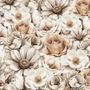 Romantic Garden Bloom Floral Wallpaper