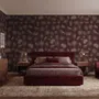 Tropical Palm Leaf and Birds Wallpaper Mural