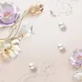 Jewelry Tulip Flower Wallpaper Mural
