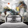 Watercolor Colorful Abstract Smoke Wallpaper Mural