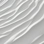 Nordic Style White Stripe Wallpaper Mural