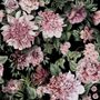 Florals With Green Leafs Wallpaper Mural