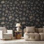 Tropical Palm Leaf and Birds Wallpaper Mural