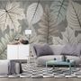Scandinavian Style Unique Leaves Wallpaper Mural