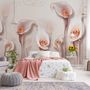 Elegant Calla Lily 3D Floral Wallpaper Mural