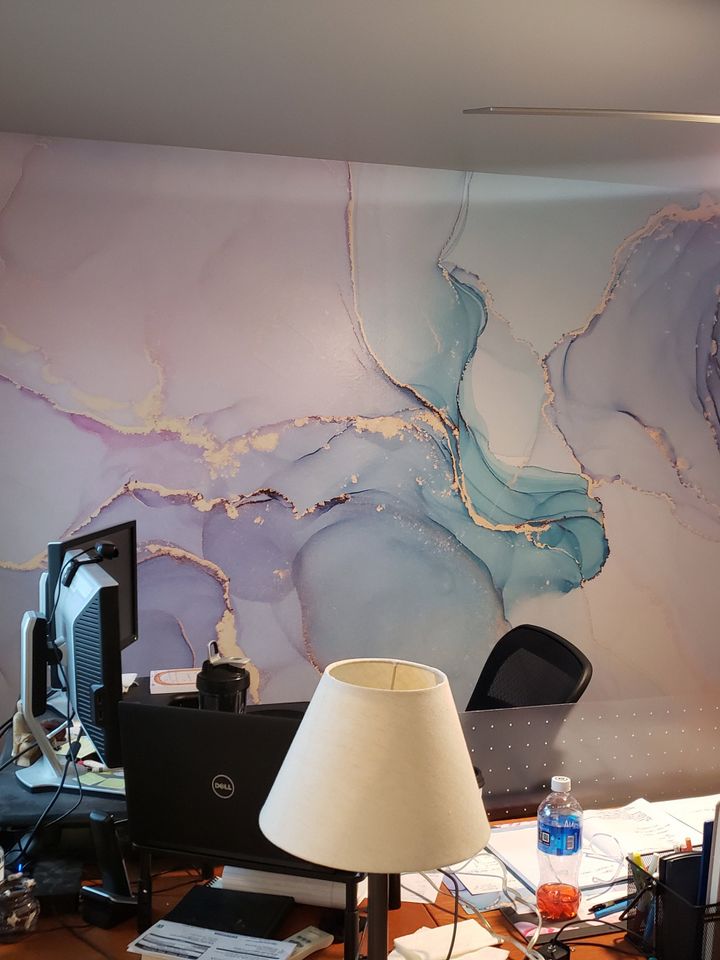 Abstract Art Marble Wallpaper Mural