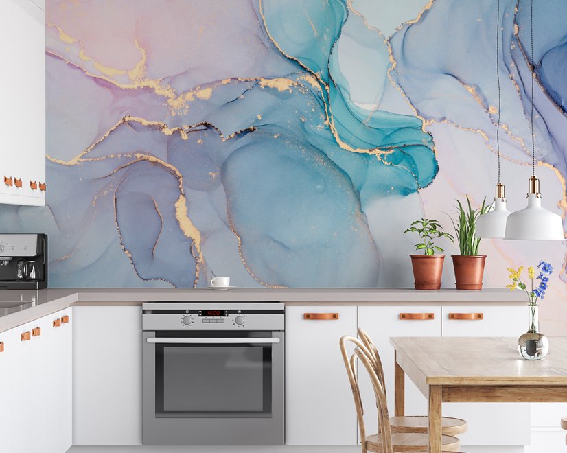 Abstract Art Marble Wallpaper Mural